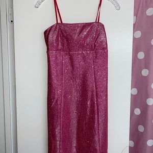 Pink sparkly Honey and Rosie dress! Size Small!